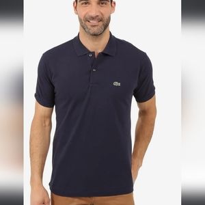 LACOSTE classic fit navy polo shirt. Size 3 xl mens.